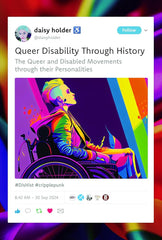 Queer Disability Through History: The Queer and Disabled Movements through their Personalities