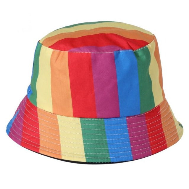 Rainbow Pride Flag Bucket Hat (LGBT Accessories) – Queer Lit